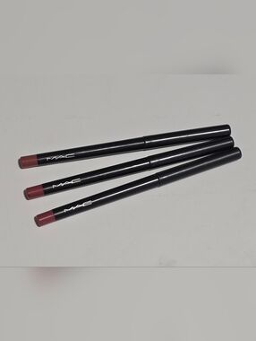 Lot 3 - MAC Cremestick Lip Liner - Pink Treat Beurre Dusty Rose Muave Pinks